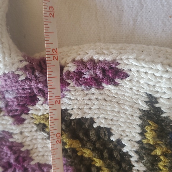 Vintage Cristina’s Unique Heavy Pullover Glam Gorgeous Floral Sz. M Sweater - Picture 7 of 8